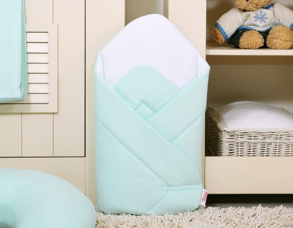 Babynest with stiffening- Little Prince/Princess mint - Image 3