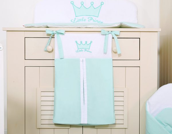 Diaper bag- Little Prince/Princess mint - Image 2