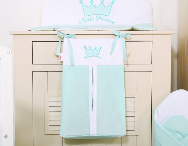 Diaper bag- Little Prince/Princess mint - Image 4