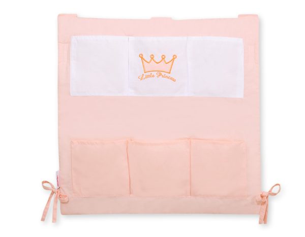 Cot tidy- Little Prince/Princess powder pink