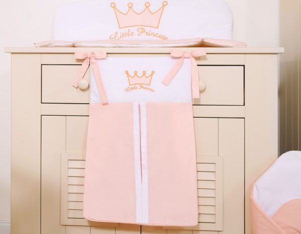 Diaper bag- Little Prince/Princess powder pink - Image 4