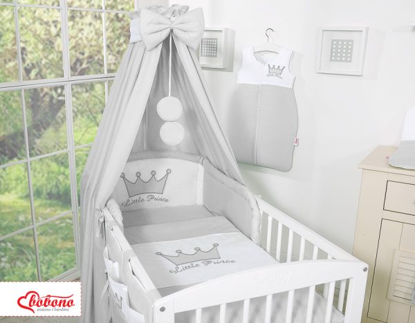 Canopy made of fabric- Little Prince/Princess gray - Image 2