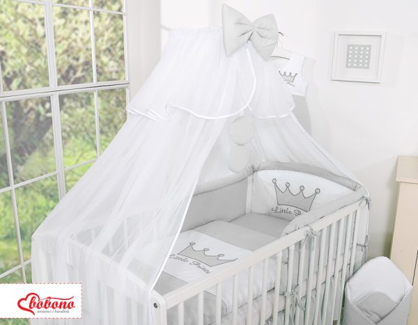 Mosquito-net made of chiffon- Little Prince/Princess gray - Image 3