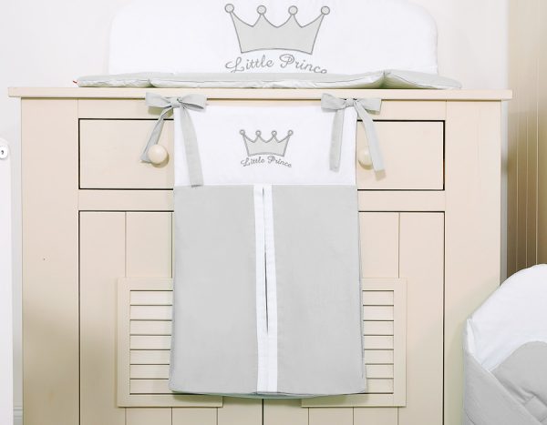 Diaper bag- Little Prince/Princess gray - Image 2