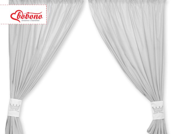 Curtains for baby room- Little Prince/Princess gray - Image 4