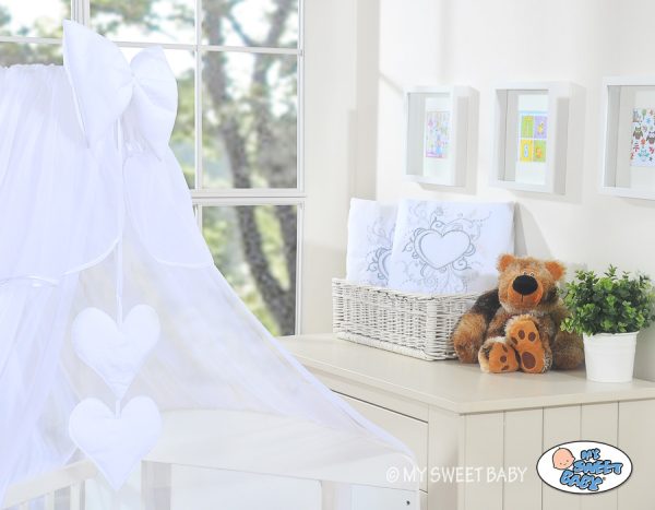 Mosquito-net made of chiffon- Chic white - Image 2