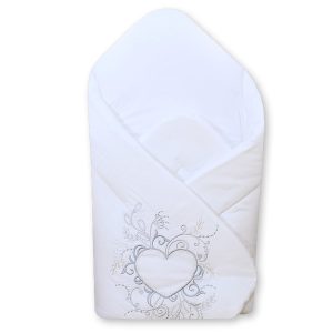 Babynest with stiffening - Chic white