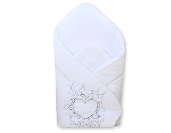 Babynest with stiffening - Chic white