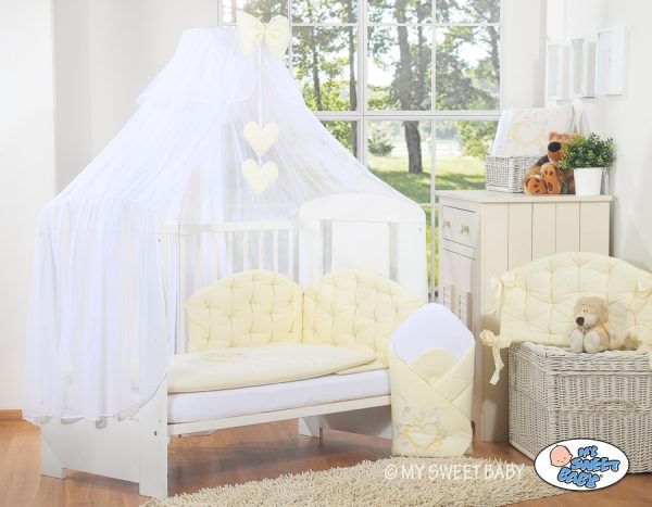 Mosquito-net made of chiffon- Chic cream