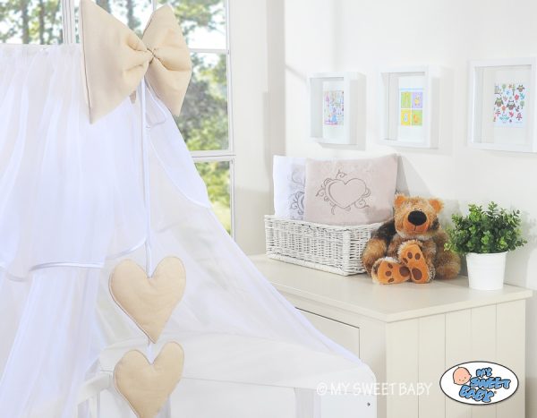 Mosquito-net made of chiffon- Chic beige - Image 2