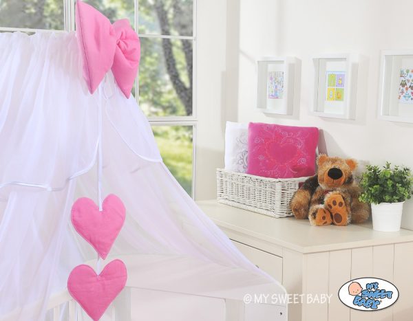 Mosquito-net made of chiffon- Chic dark pink - Image 2
