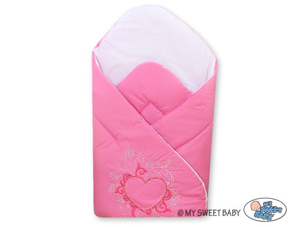 Babynest with stiffening - Chic dark pink - Image 2