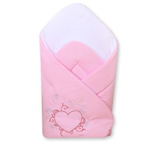 Babynest with stiffening - Chic light pink