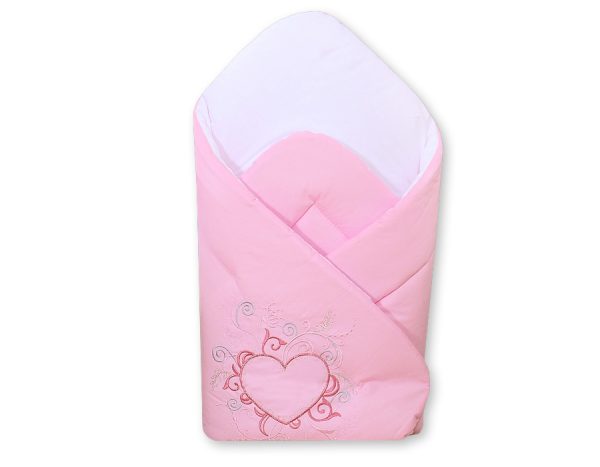 Babynest with stiffening - Chic light pink