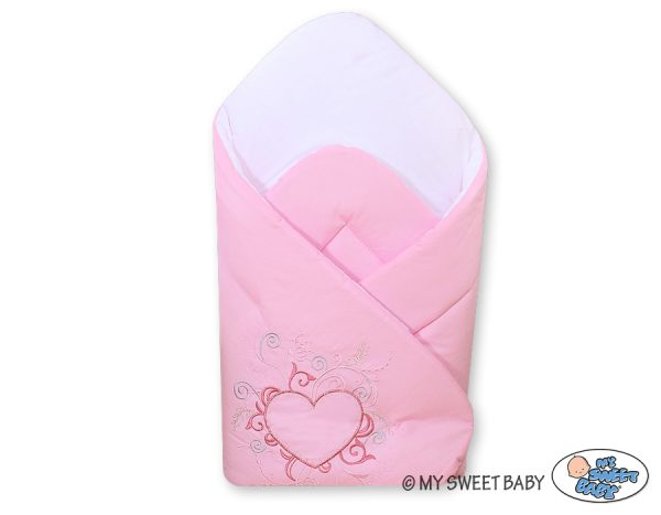 Babynest with stiffening - Chic light pink - Image 2