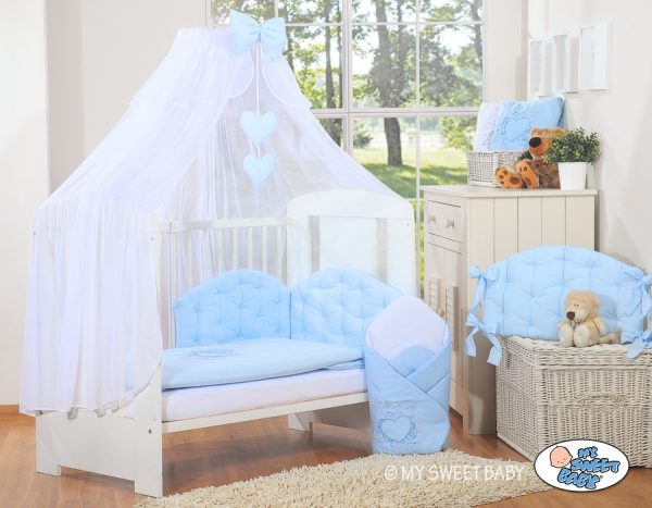 Mosquito-net made of chiffon- Chic blue