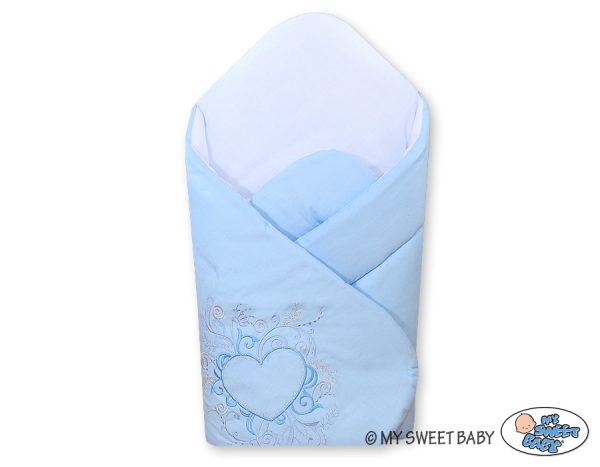 Babynest with stiffening - Chic blue - Image 2