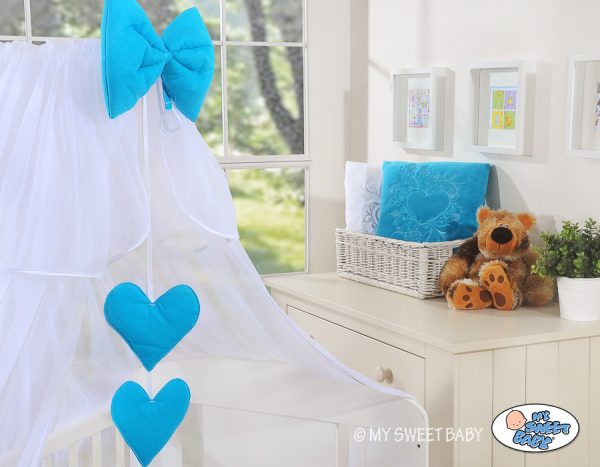 Mosquito-net made of chiffon- Chic turquoise - Image 2