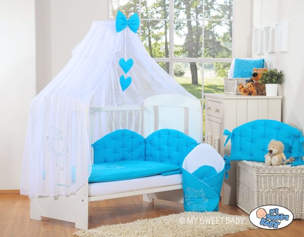 Mosquito-net made of chiffon- Chic turquoise