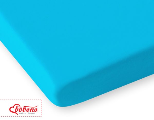 Sheet made of cotton 120x60cm turquoise - Image 2