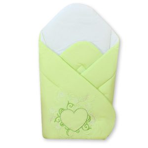 Babynest with stiffening - Chic green
