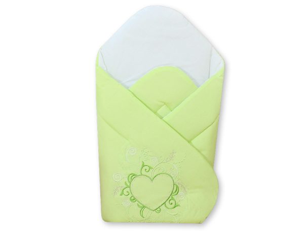 Babynest with stiffening - Chic green