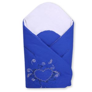 Babynest with stiffening - Chic navy blue