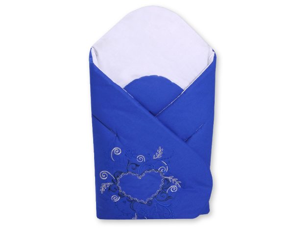 Babynest with stiffening - Chic navy blue