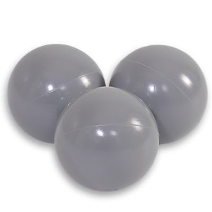 Plastic balls for the dry pool 50 pcs - gray