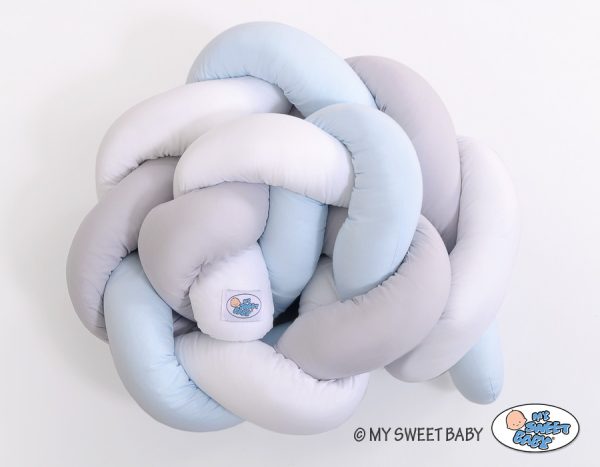Knot bumper- white-gray-blue - Image 2