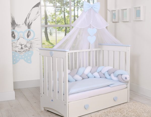 Mosquito-net made of chiffon- blue - Image 3