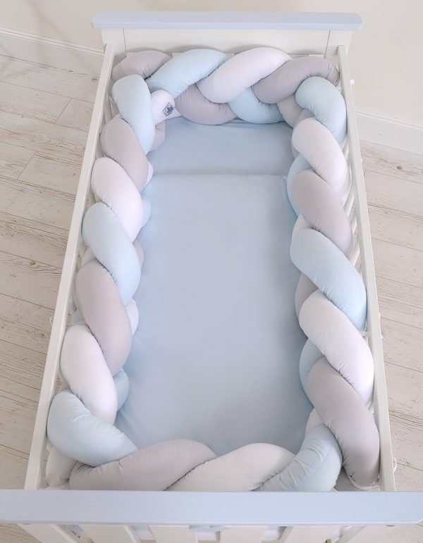 Knot bumper XXL- white-gray - blue - Image 6