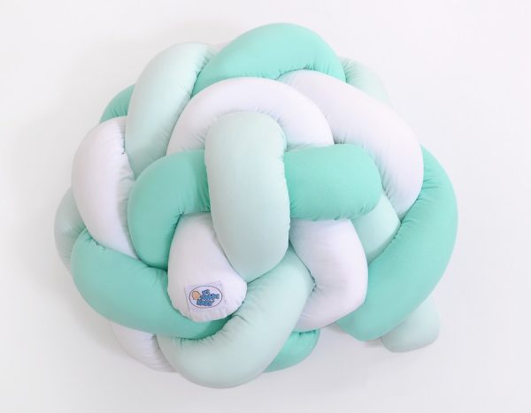 Knot bumper- white-mint - Image 2