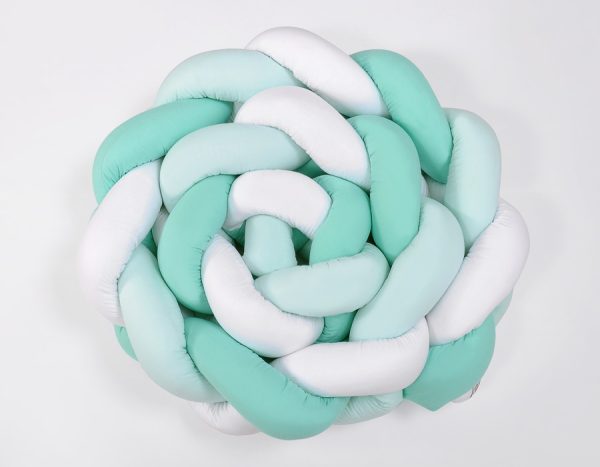 Knot bumper XXL- white-mint - Image 2