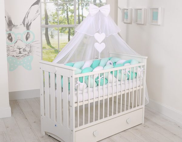 Knot bumper XXL- white-mint - Image 3