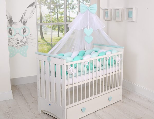 Knot bumper XXL- white-mint - Image 5