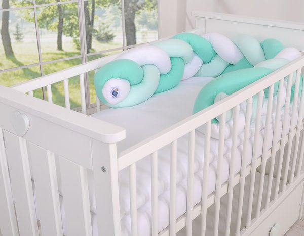 Knot bumper- white-mint - Image 5