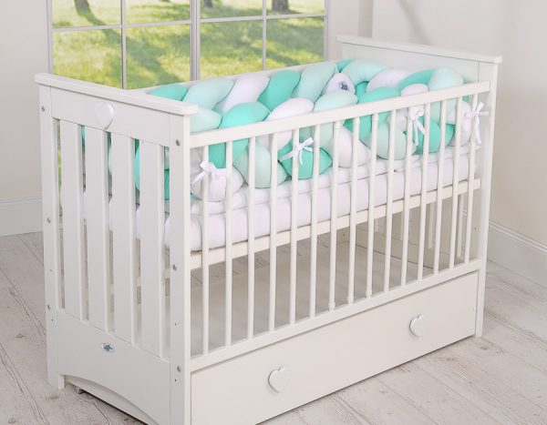 Knot bumper XXL- white-mint - Image 7