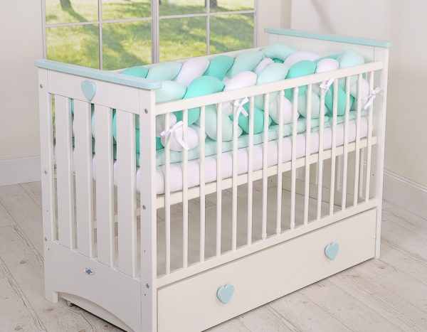 Knot bumper XXL- white-mint - Image 8