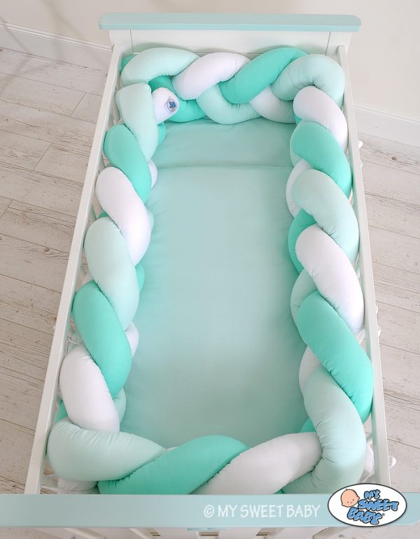 Knot bumper XXL- white-mint - Image 9