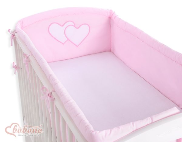 Universal bumper XXL- Hanging Hearts pink