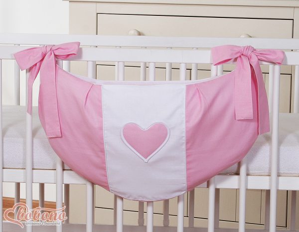 Toys bag- Hanging Hearts pink - Image 2