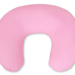 Breastfeeding Pillow Nursing Croissant Pillow, removable, Hands-Free Feeding- pink