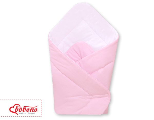 Babynest with stiffening- Hanging Hearts pink - Image 2