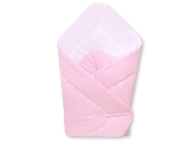 Babynest with stiffening- Hanging Hearts pink