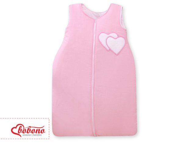 Sleeping bag- Hanging hearts pink - Image 2