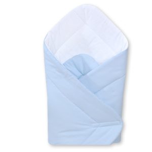 Babynest with stiffening- Hanging Hearts blue