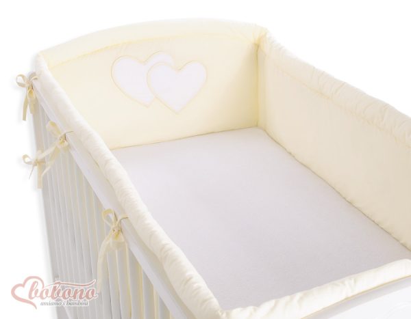 Universal bumper XXL- Hanging Hearts cream