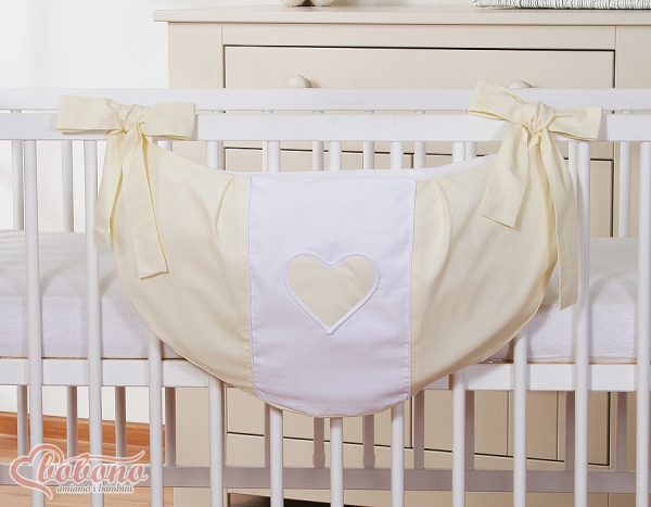 Toys bag- Hanging Hearts cream - Image 2