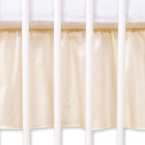 Dust Ruffle-Masking flounce 120x60cm- Hanging Hearts cream